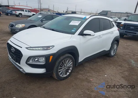2021 Hyundai Kona Sel Plus z USA, uszkodzony, nr VIN KM8K62AA2MU748530